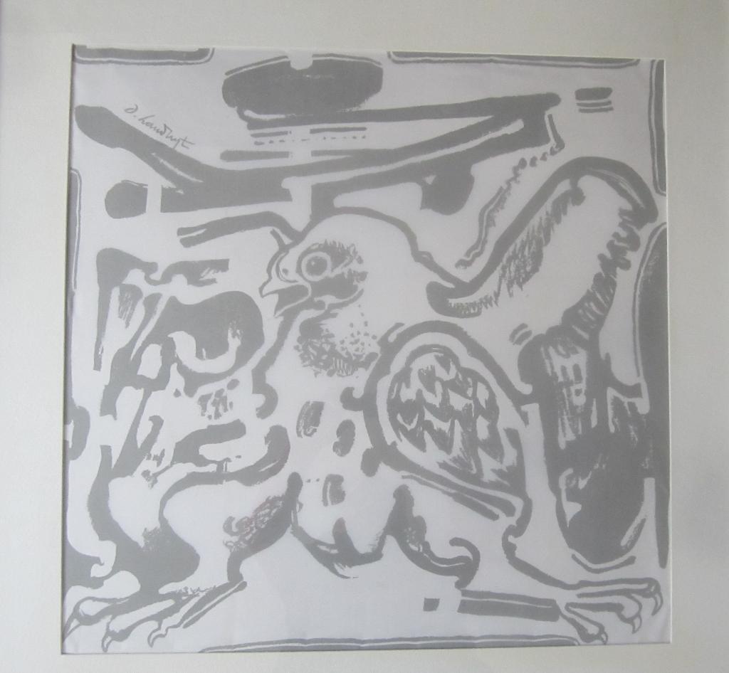 'No title' - Octave Landuyt, Antiek en Kunst, Kunst | Litho's en Zeefdrukken, Ophalen