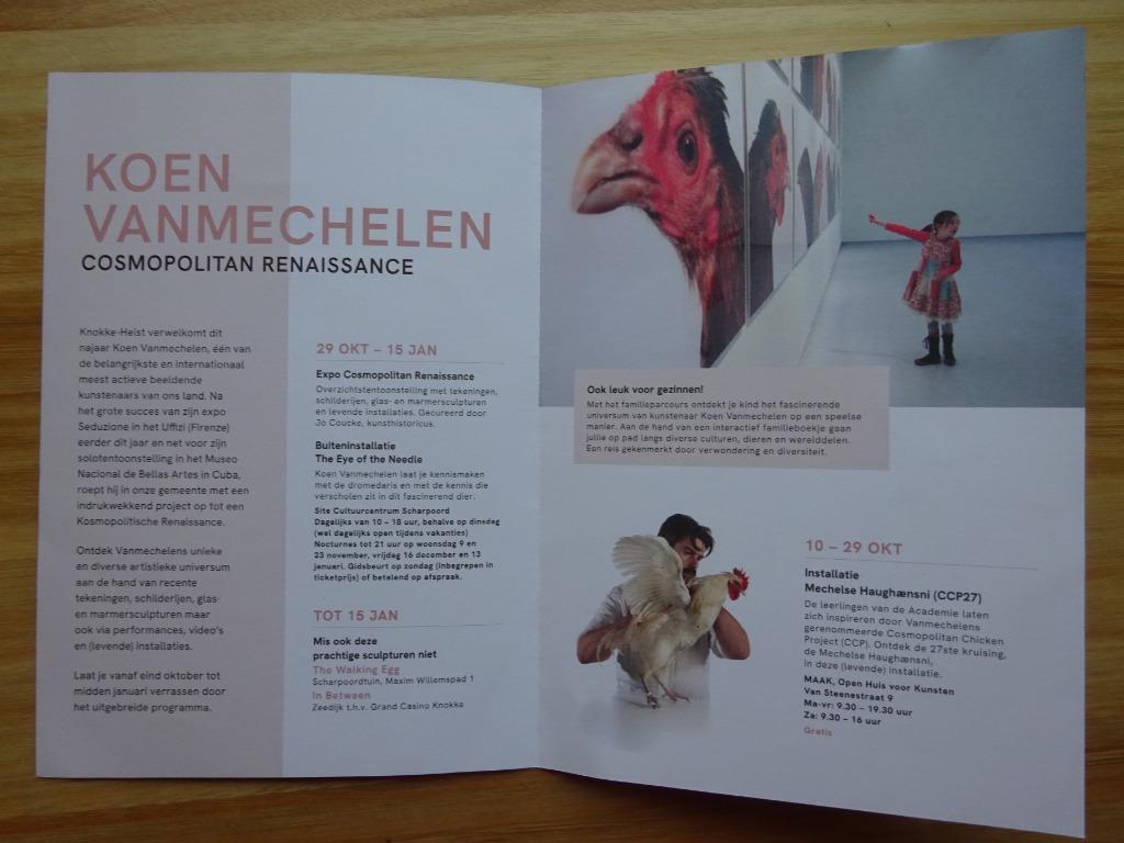 Koen Vanmechelen 2022 invitatie Scharpoord, renaissance, Ophalen of Verzenden, Nieuw