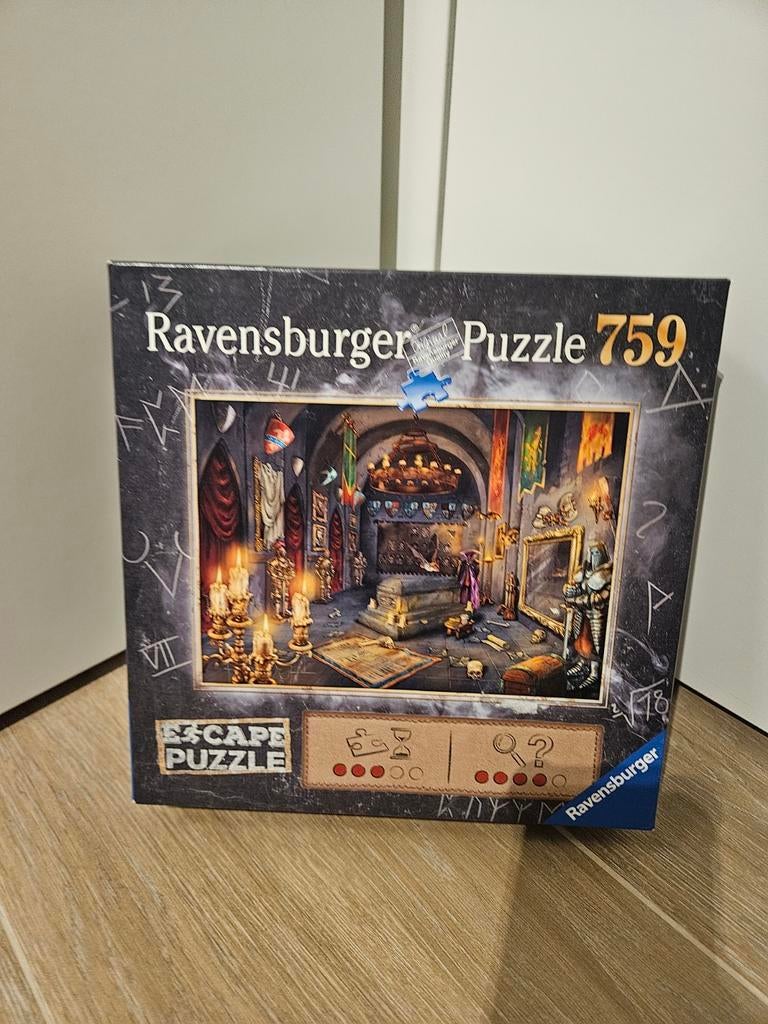 Escape puzzel, Ophalen