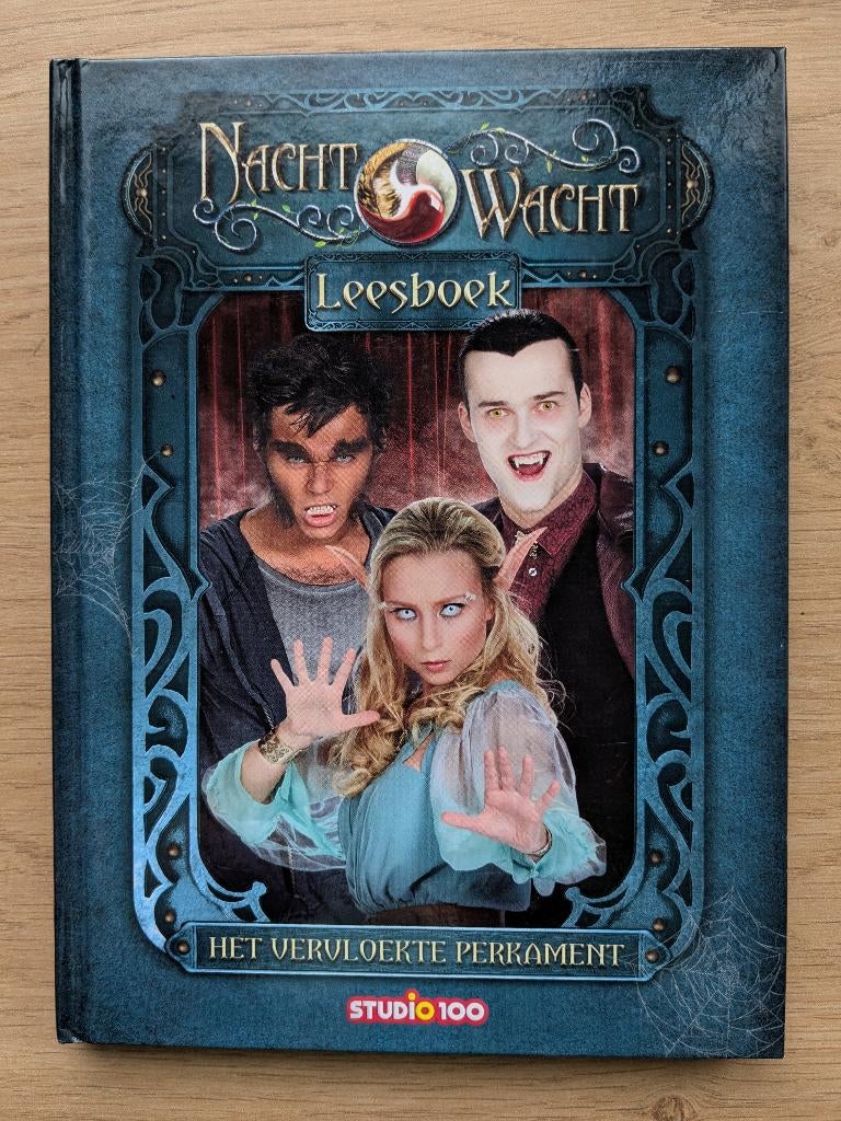 Leesboek Nachtwacht - het vervloekte perkament - studio 100, Boeken, Ophalen of Verzenden, Zo goed als nieuw, Studio 100, Fictie algemeen