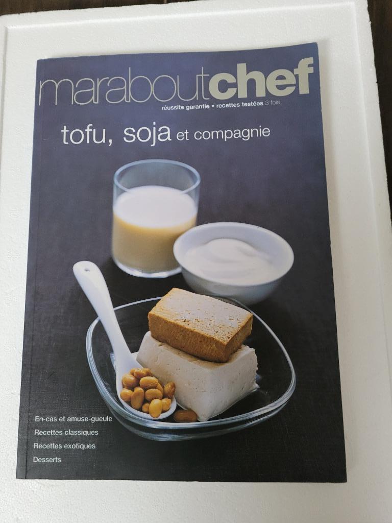 Livre de cuisine :tofu,soja et compagnie, Enlèvement, Utilisé, Végétarien