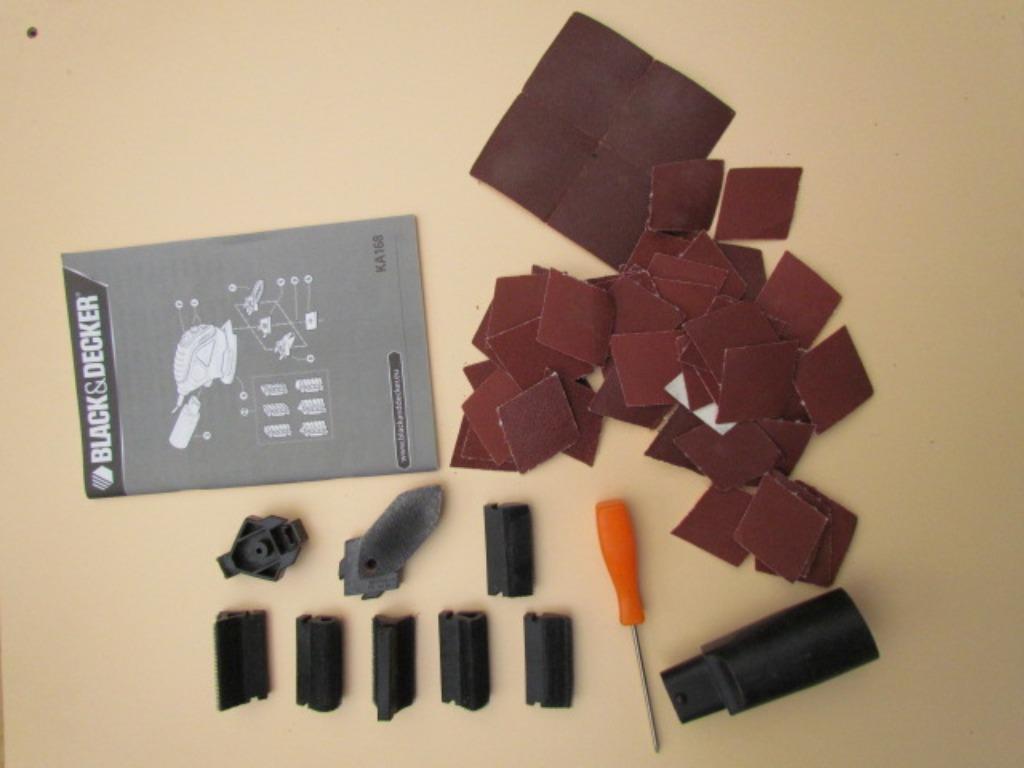 Accessoires pour ponceuse à paume : Black&Decker KA168., Bricolage & Construction, Outillage | Ponceuses, Enlèvement ou Envoi