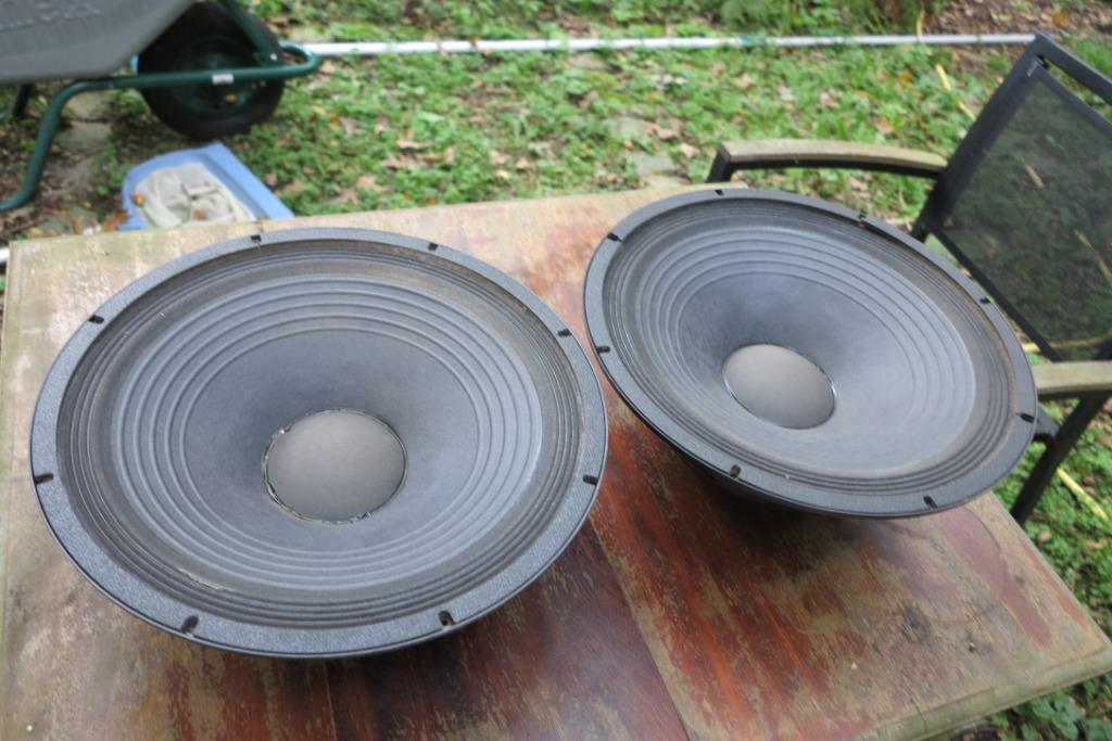paar wharfedale woofers, Enlèvement, Utilisé