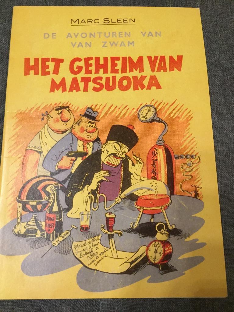 Strip Nero Het geheim van Matsuoka, Boeken, Eén stripboek, Ophalen of Verzenden, Zo goed als nieuw, Marc Sleen