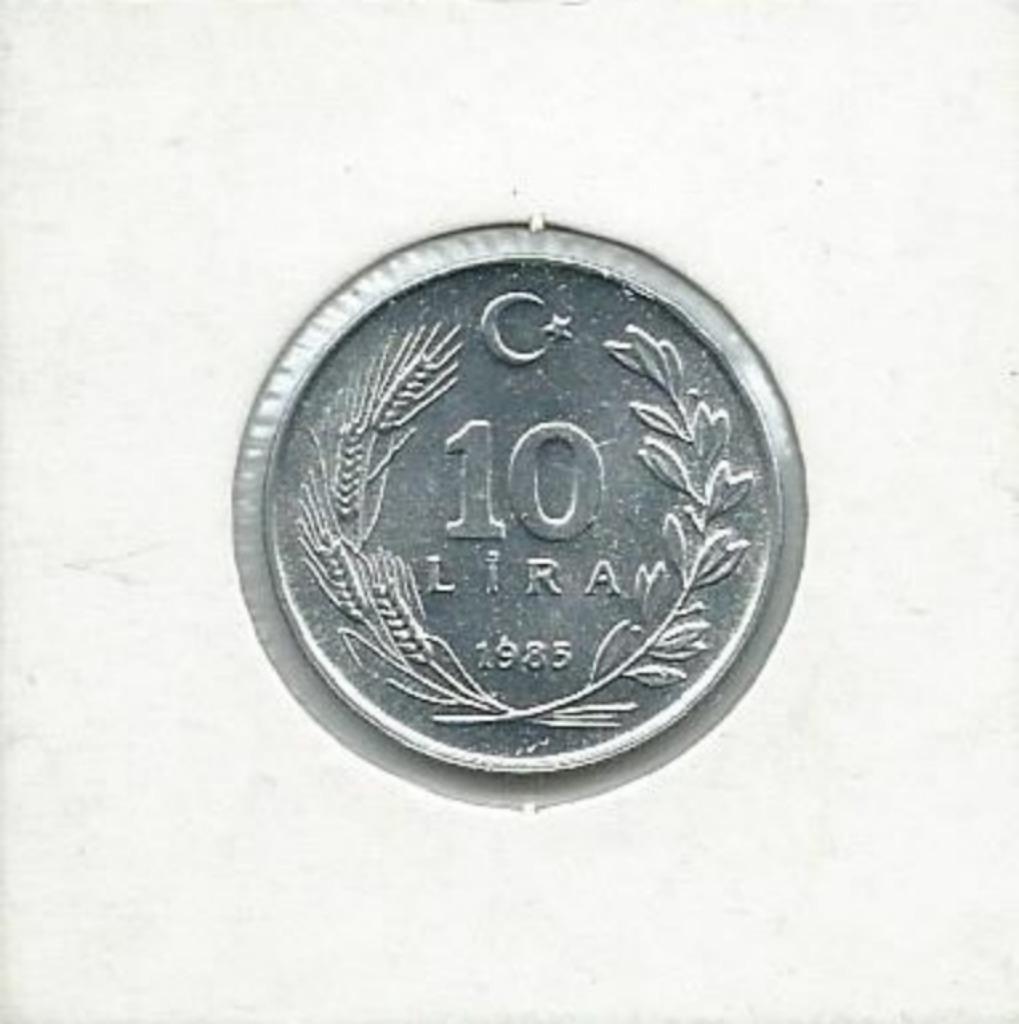 Turkije, 10 Lira 1985., Ophalen of Verzenden, Zuidoost-Azië, Losse munt
