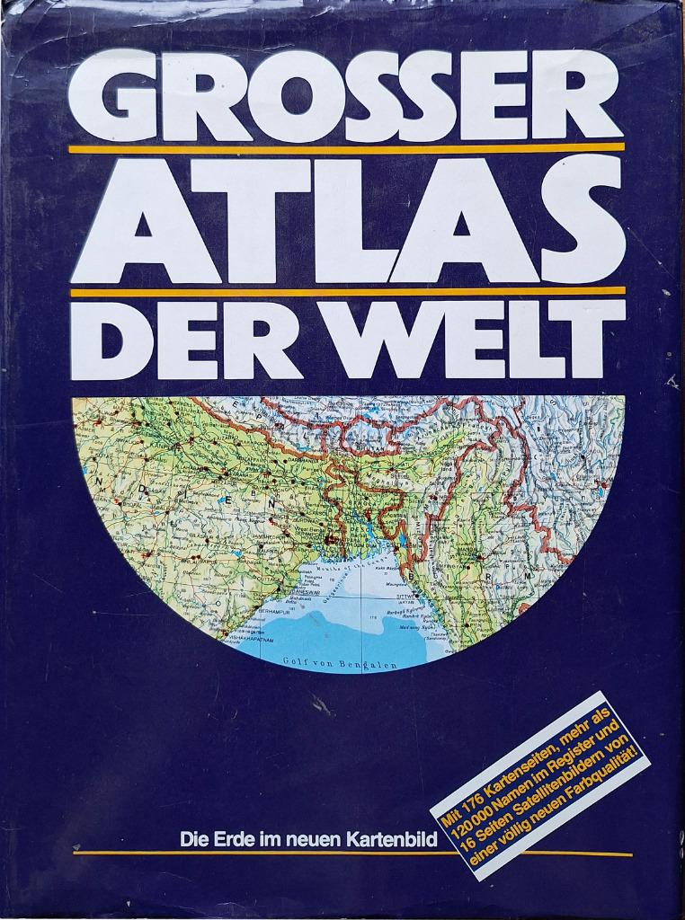 Grosser Atlas der Welt, Boeken, Atlassen en Landkaarten, Ophalen, Zo goed als nieuw, 2000 tot heden, Wereld