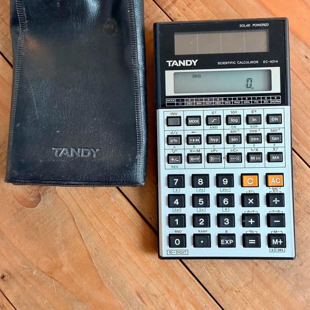 Calculatrice scientifique Tandy EC-4014, Enlèvement ou Envoi, Comme neuf