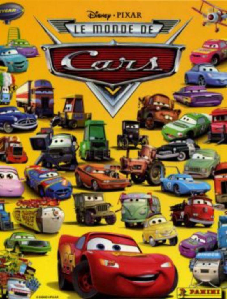 Panini "De Wereld Van Cars", Verzenden, Nieuw
