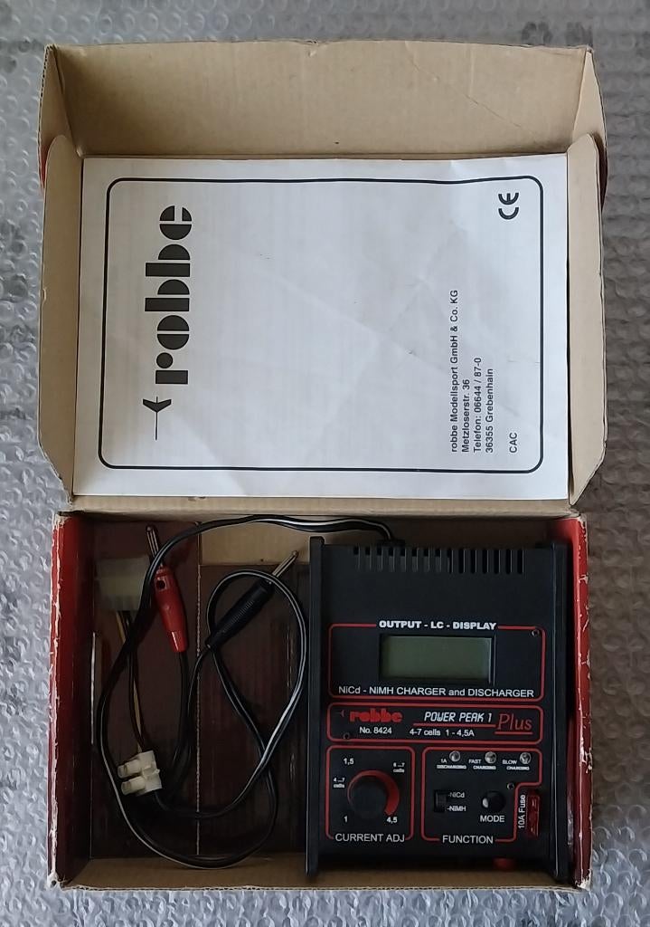 Robbe - Power Peak 1 Plus (#8424) - Lader/Ontlader, Autres échelles, Enlèvement ou Envoi, Pièce, Utilisé