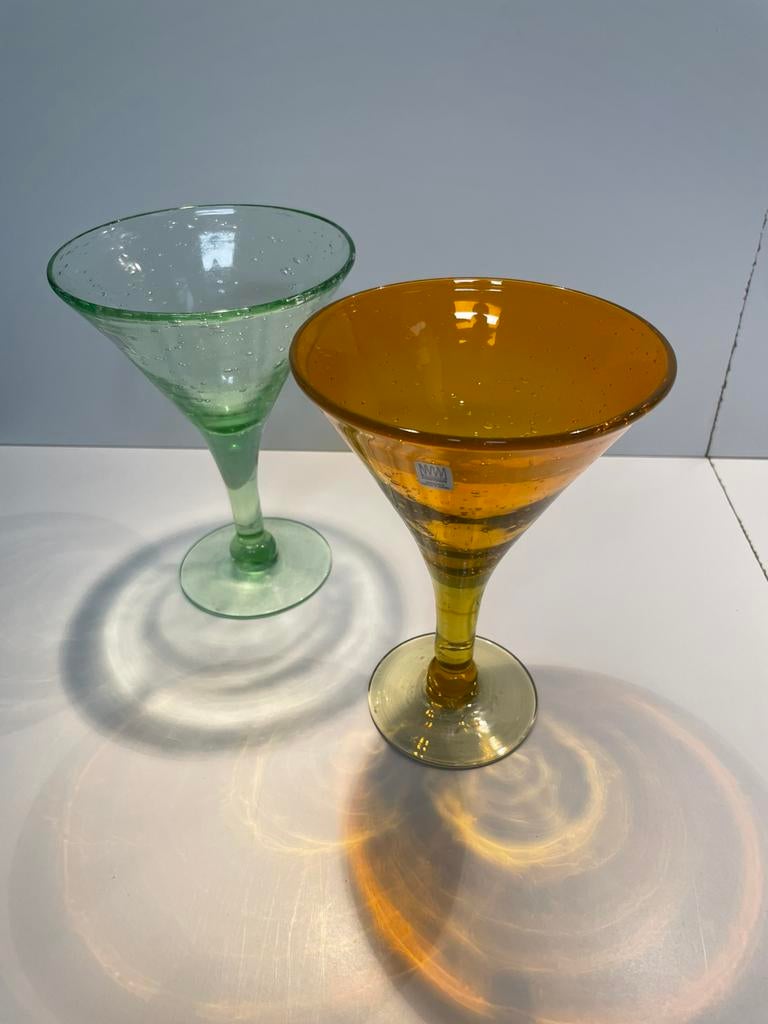 Comtesse 2 sets van 6 ijscoupes - NIEUW, Ophalen of Verzenden, Nieuw, Glas, Glas of Glazen