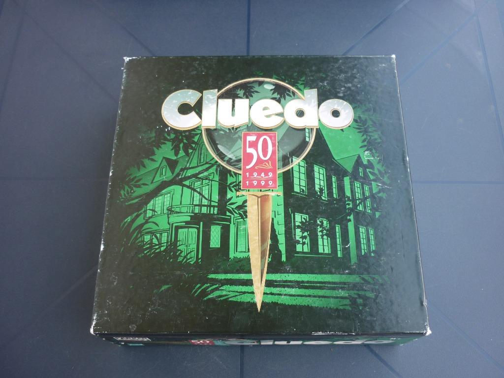 Jeu de société - Cluedo 50 ans 1949 1999 - Hasbro, 1 ou 2 joueurs, Enlèvement ou Envoi, Utilisé, Hasbro