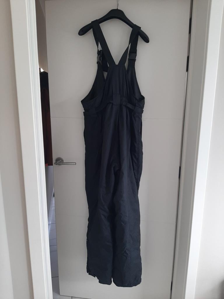Zwart skibroek met bretels, Gebruikt, Kleding, Ski, Ophalen