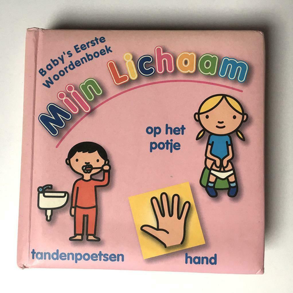 Baby's eerste woordenboek: Mijn lichaam (karton), Boeken, Ophalen of Verzenden, Gelezen