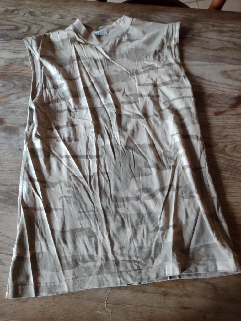 t-shirt sans manche, abl, Verzamelen, Ophalen of Verzenden, Landmacht, Kleding of Schoenen