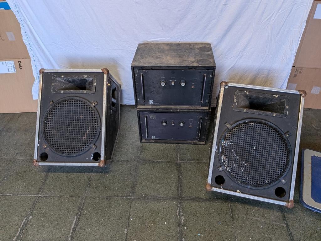 vintage geluidsinstallatie Kustom, Ophalen of Verzenden, Gebruikt