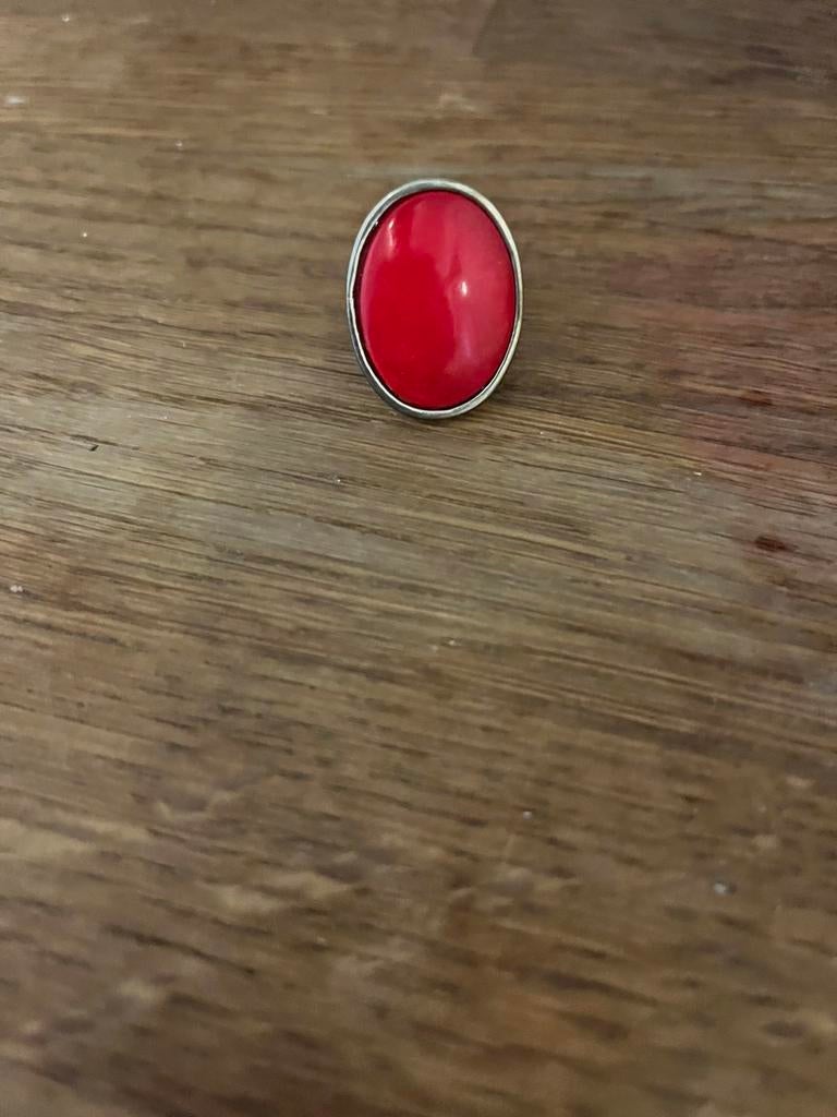 Bague rouge, Bijoux, Sacs & Beauté, Bagues, Enlèvement, Comme neuf, Rouge