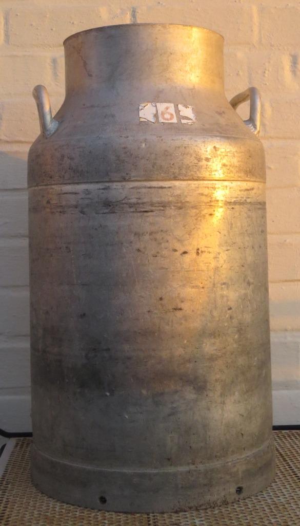 aluminium melkkan, Tuin en Terras, Ophalen, Gebruikt