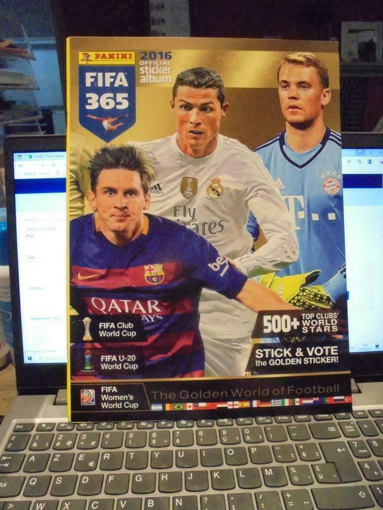 FIFA 365 2016 official sticker album, Ophalen of Verzenden, Gebruikt, Overige typen