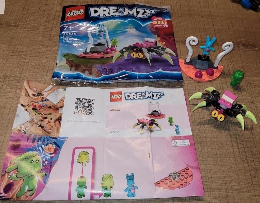 Lego Dreamzzz set 30636: Spider Escape, Ophalen of Verzenden, Zo goed als nieuw, Complete set, Lego