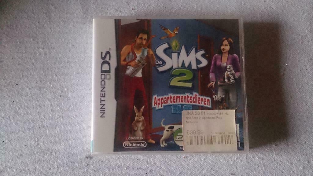 De sims 2 appartementsdieren, Enlèvement ou Envoi, Utilisé