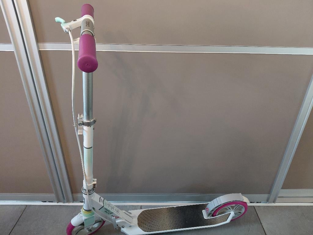 trottinette blanche pour enfants, Enlèvement, Utilisé, Step simple, Oxelo Decathlon