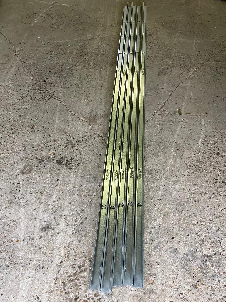 5 stuks Metalstuds MSV 3000x50x50 mm staal, Enlèvement, Neuf, Fer