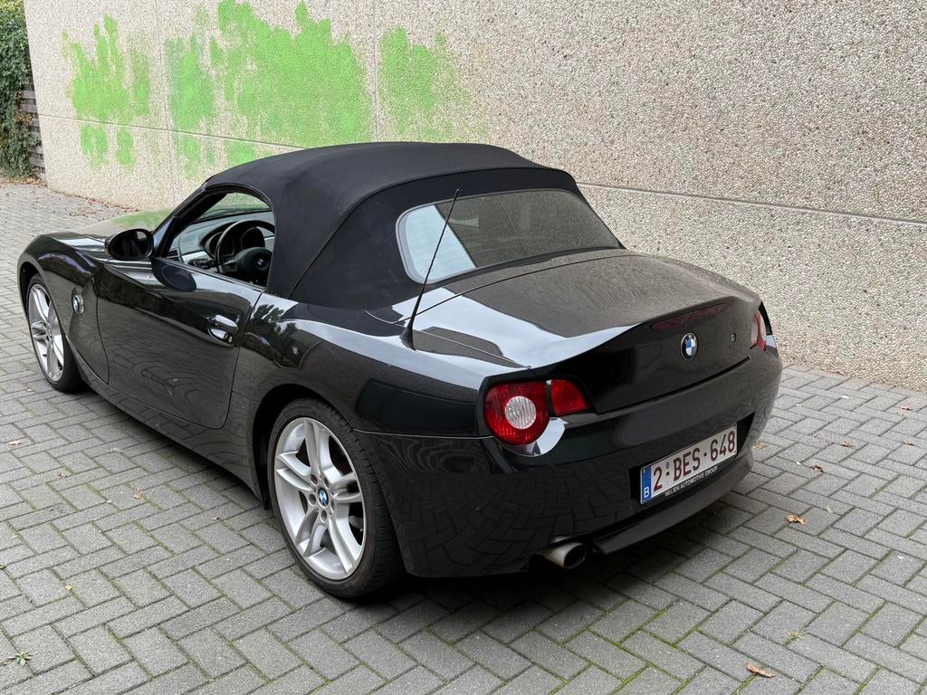 BMW Z4 cabrio, Auto's, Achterwielaandrijving, 1995 cc, Zwart, 4 cilinders