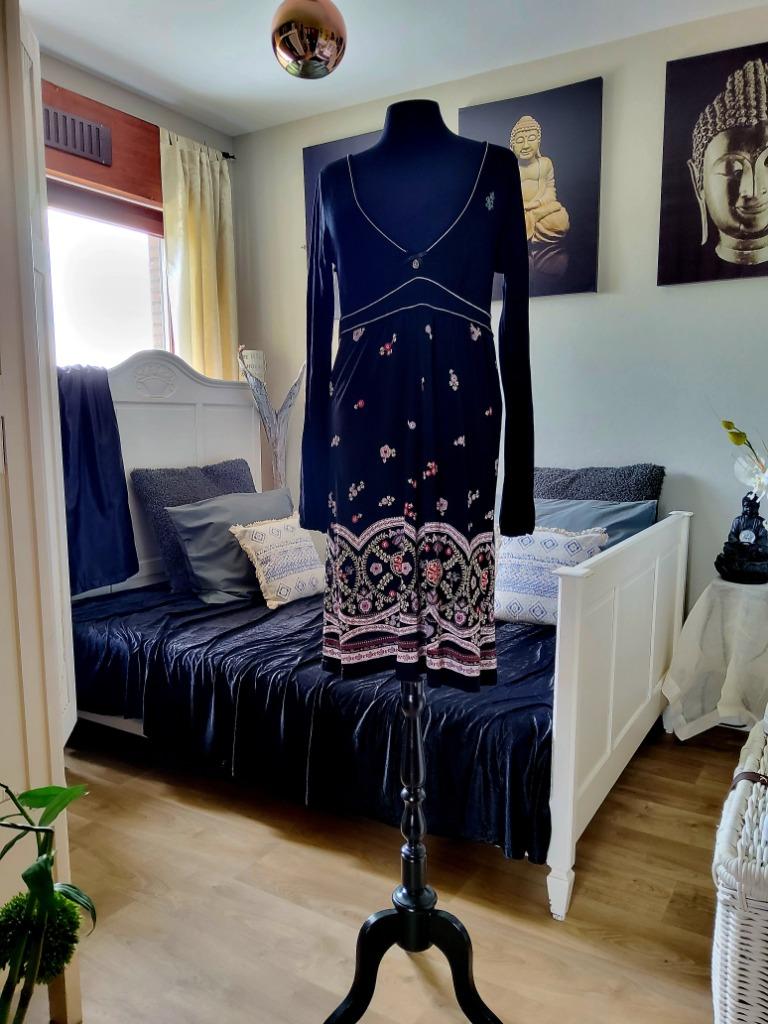 Jurk Vive Maria, Maat 38/40 (M), Verzenden, Zwart, Nieuw