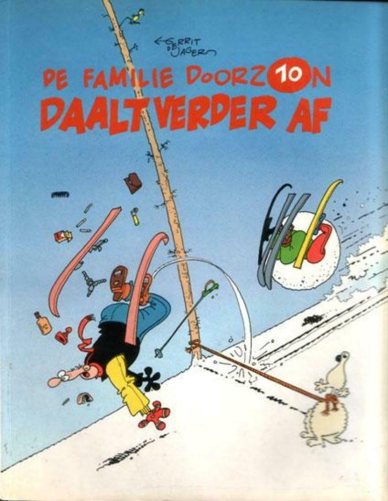 De familie Doorzon 10: Daalt verder af (De Jager), Eén stripboek, Ophalen of Verzenden, Gelezen