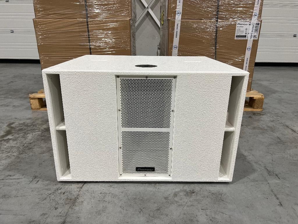 Pioneer XY-215S-W 2x15" sub DEMO (6x), TV, Hi-fi & Vidéo, Enceintes, Comme neuf, Subwoofer, 120 watts ou plus, Autres marques