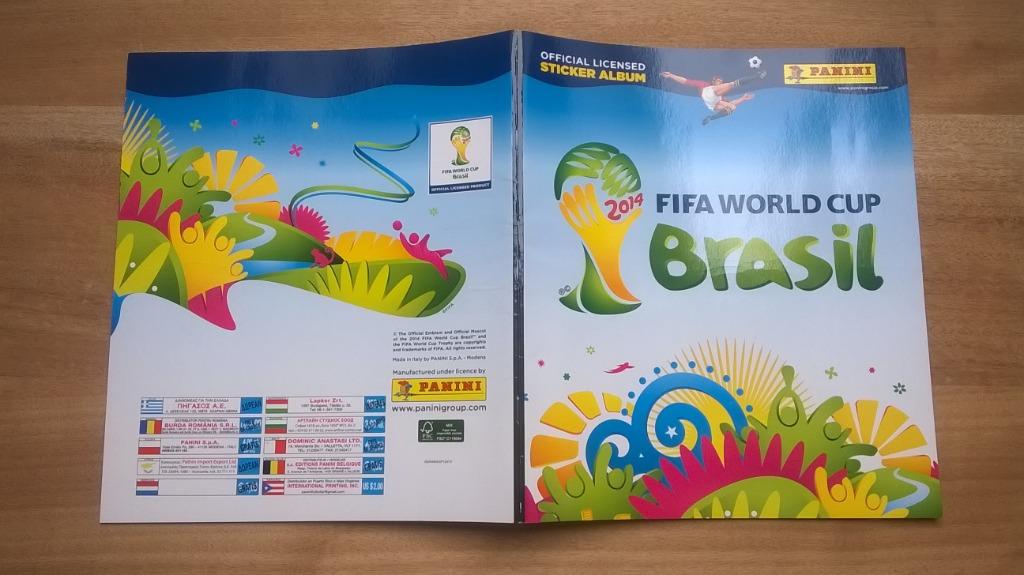 PANINI FIFA WORLD CUP BRASIL 2014 LEEG ALBUM, Verzamelen, Ophalen of Verzenden, Boek of Tijdschrift