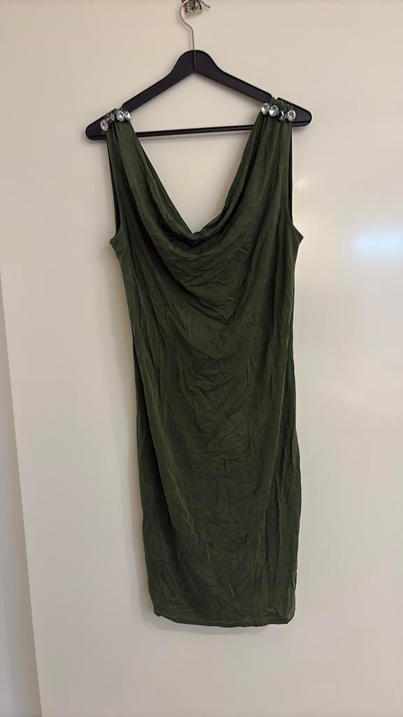 Groen kleedje (42) Liu•Jo, Enlèvement ou Envoi, Comme neuf, Taille 42/44 (L), Vert