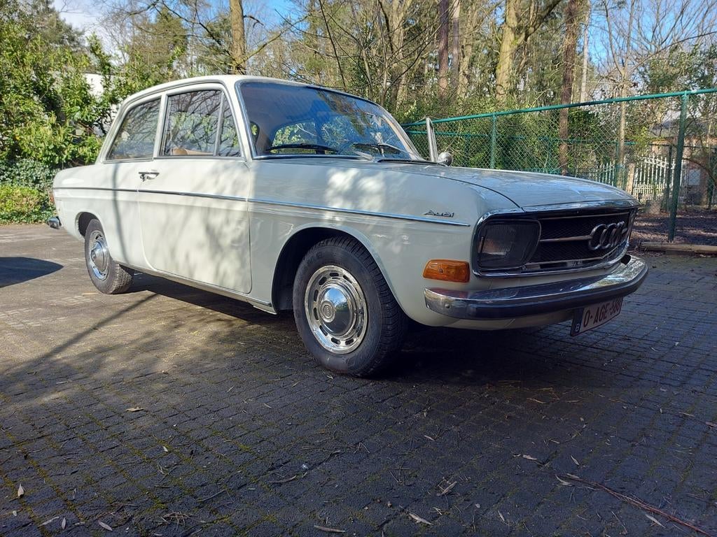 Audi75 zie foto's zeldzaam kenners weten wel de waarde €, Autos, Audi, Achat, Beige, Particulier, 1700 cm³