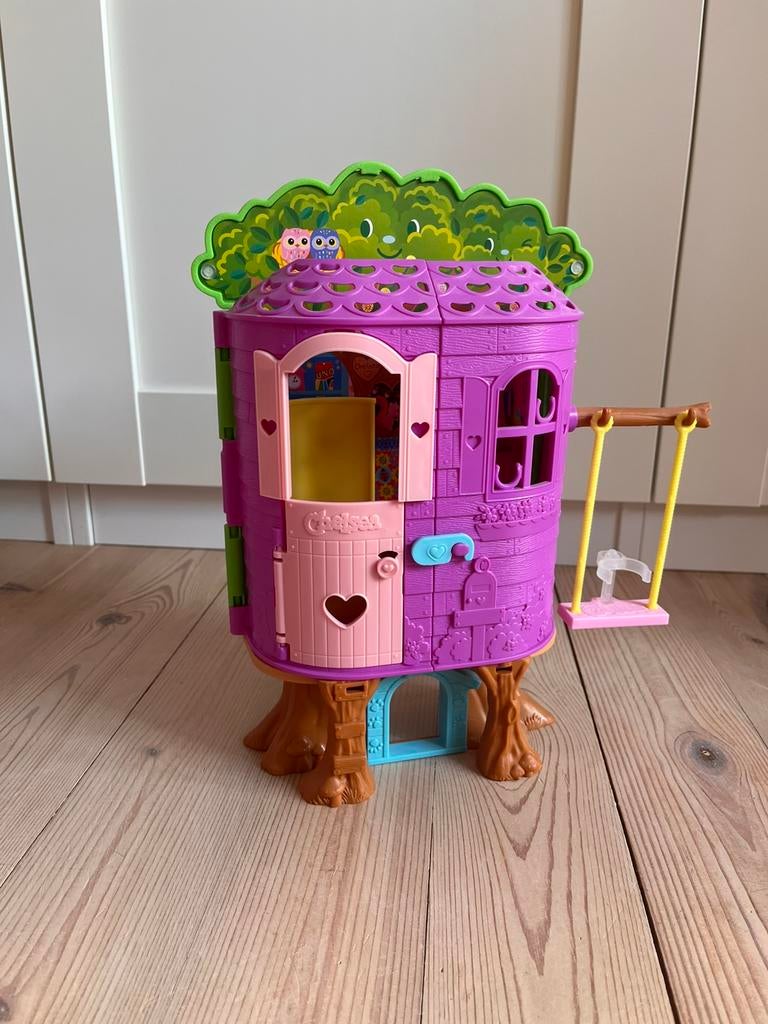 Barbie Chelsea Boomhutspeelset, Ophalen of Verzenden, Zo goed als nieuw, Poppenhuis