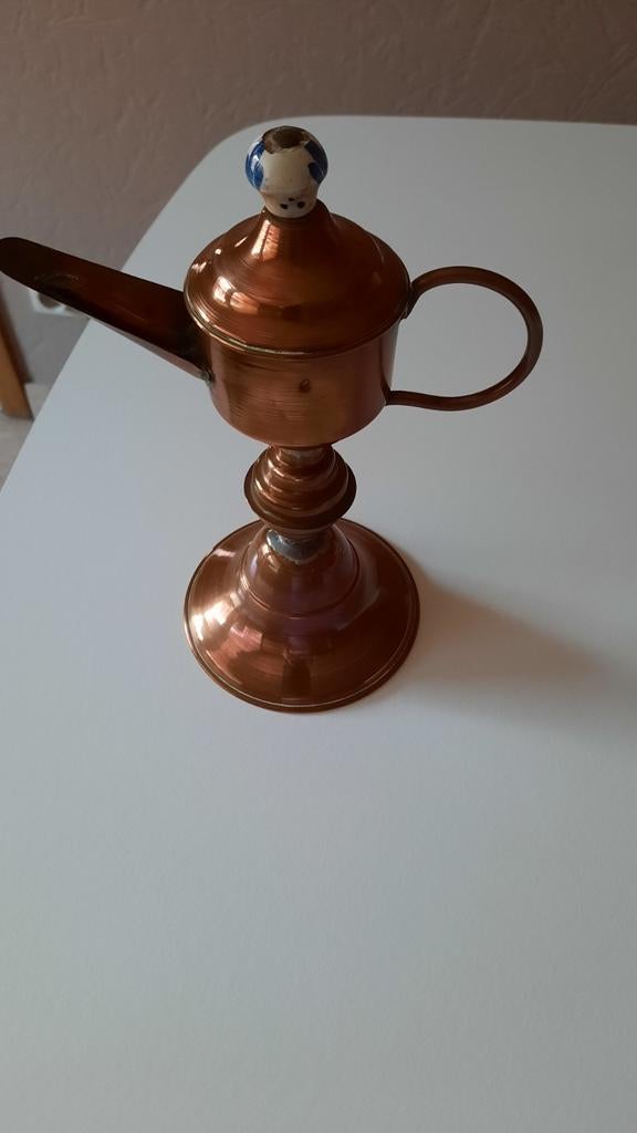 Koper pot, Ophalen, Koper