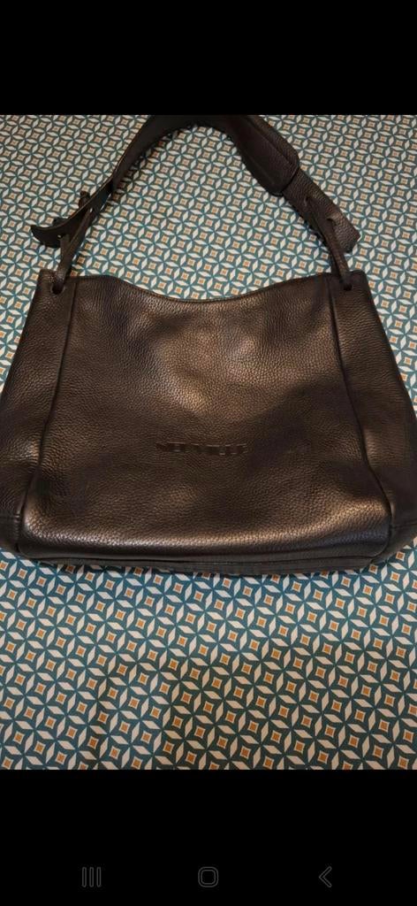 Sac Neuville en cuir noir grainé, Autres marques, Cuir, Enlèvement, Utilisé