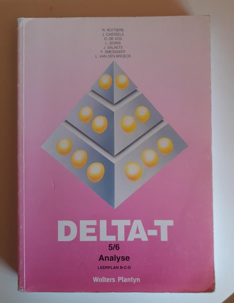Delta-T 5/6 Analyse, Ophalen of Verzenden