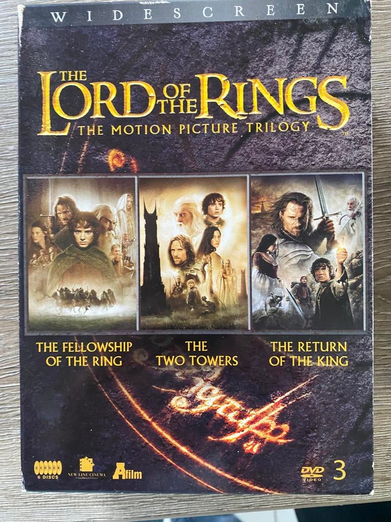 Dvd box lord of the Rings the motion picture trilogy, Cd's en Dvd's, Ophalen of Verzenden, Zo goed als nieuw