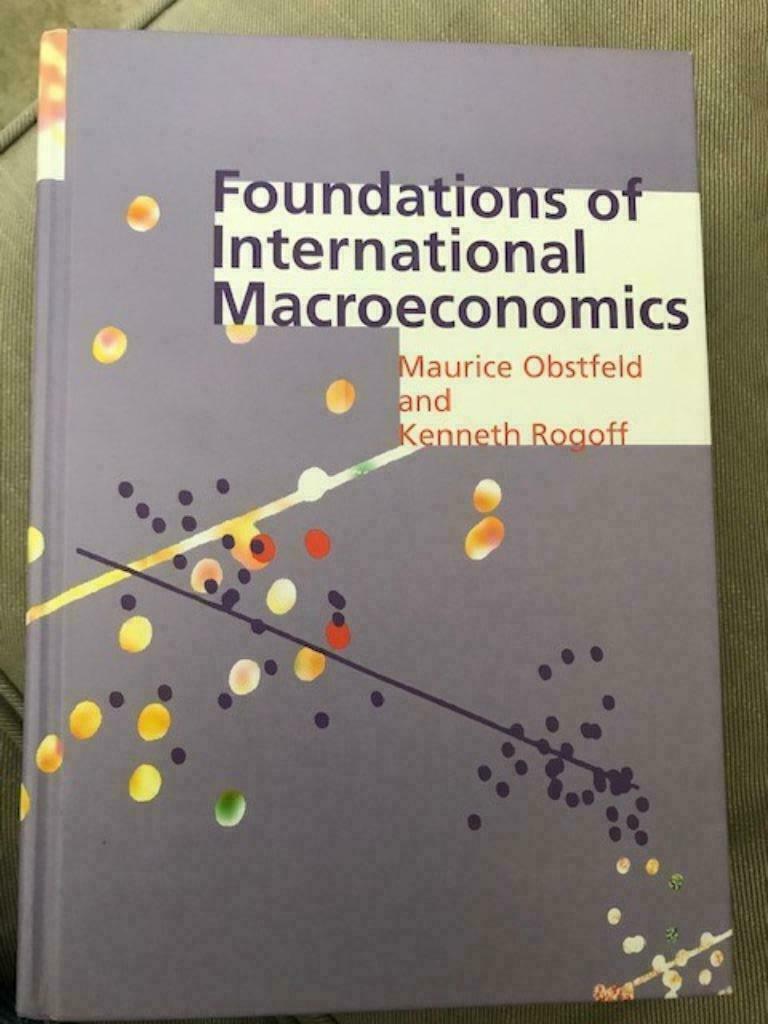 Foundations of International Macroeconomics - Obstfeld - Rog, Livres, Enlèvement, Comme neuf, Économie et Marketing