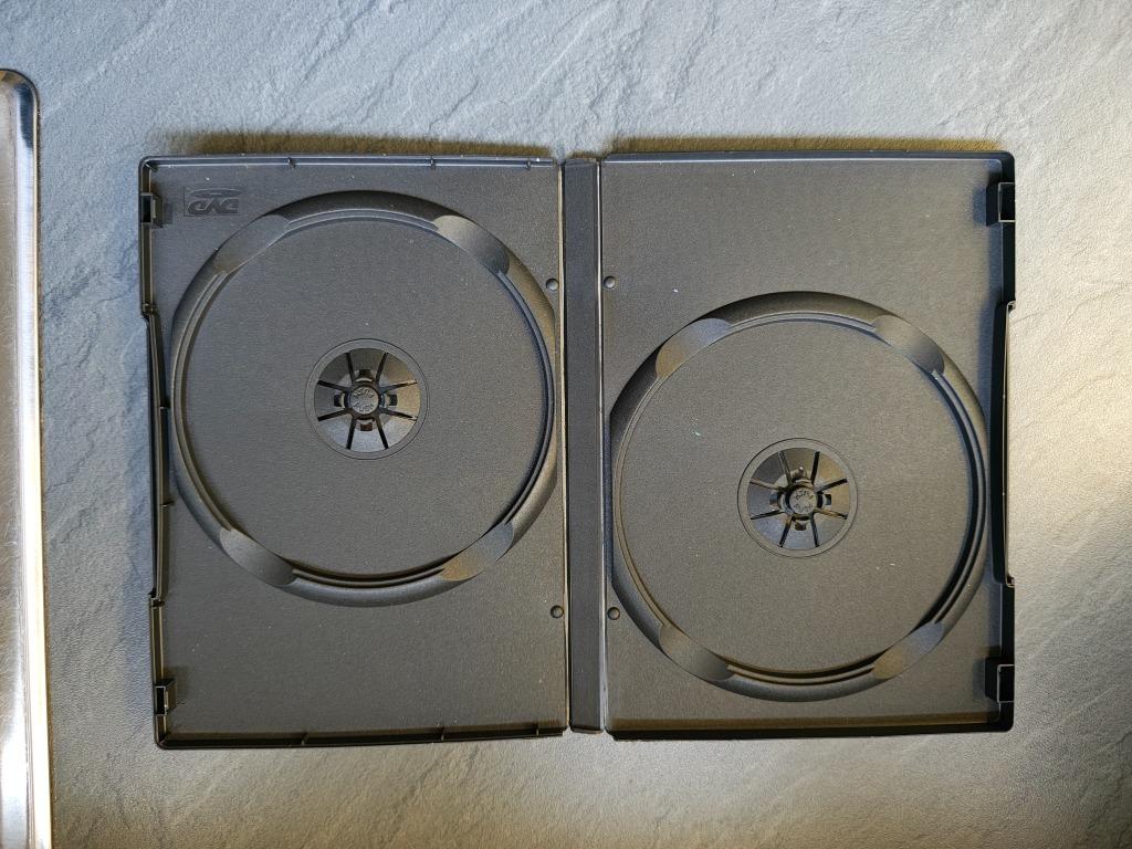 Lege dubbel dvd doosjes, Cd's en Dvd's, Ophalen