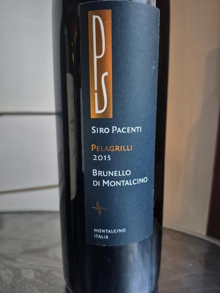 2015 Siro Pacenti PS Pelagrilli,Brunello di Montalcino DOCG, Verzamelen, Zo goed als nieuw, Rode wijn, Vol, Italië