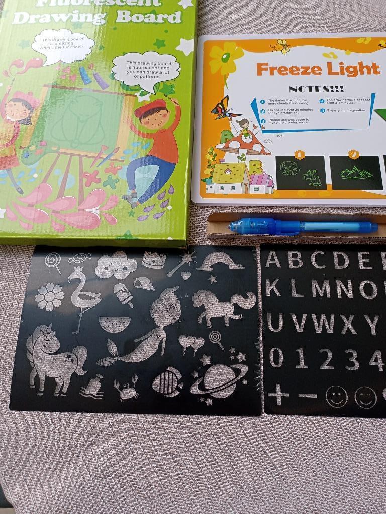 fluorescerend tekenbord voor peuter, Kinderen en Baby's, Speelgoed | Educatief en Creatief, Ophalen, Nieuw, Knutselen