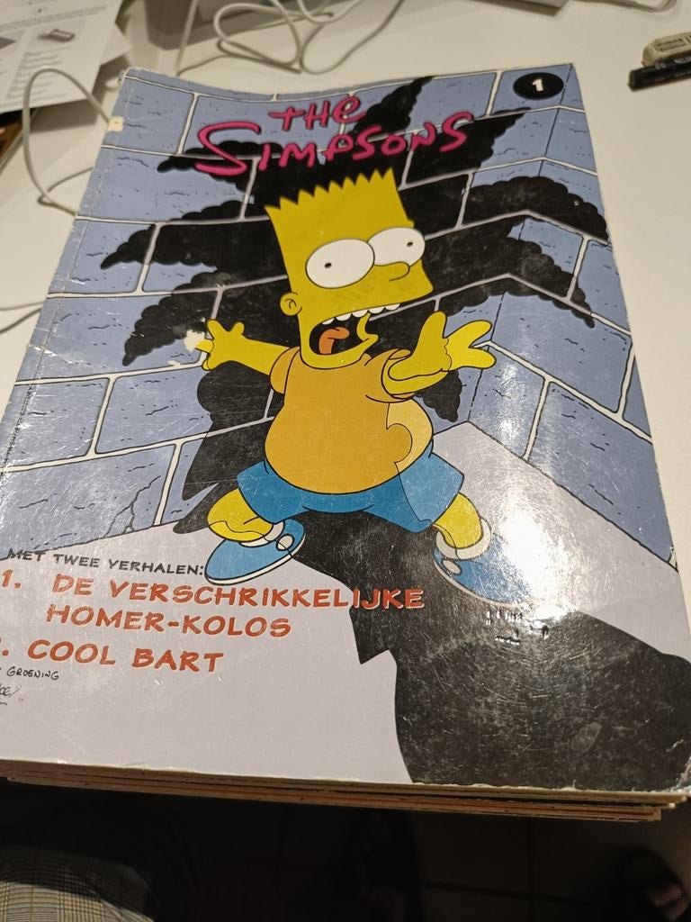 21 strips over de Simpsons.1 t.e.m.21, Ophalen