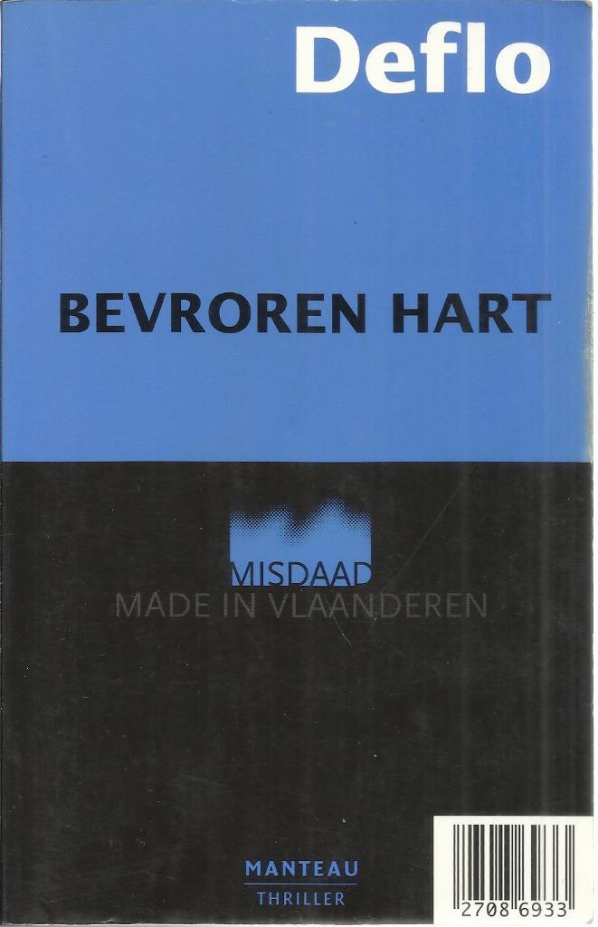 BEVROREN HART  - LUC DEFLO, Boeken, Gelezen, België, Ophalen of Verzenden, Luc Deflo
