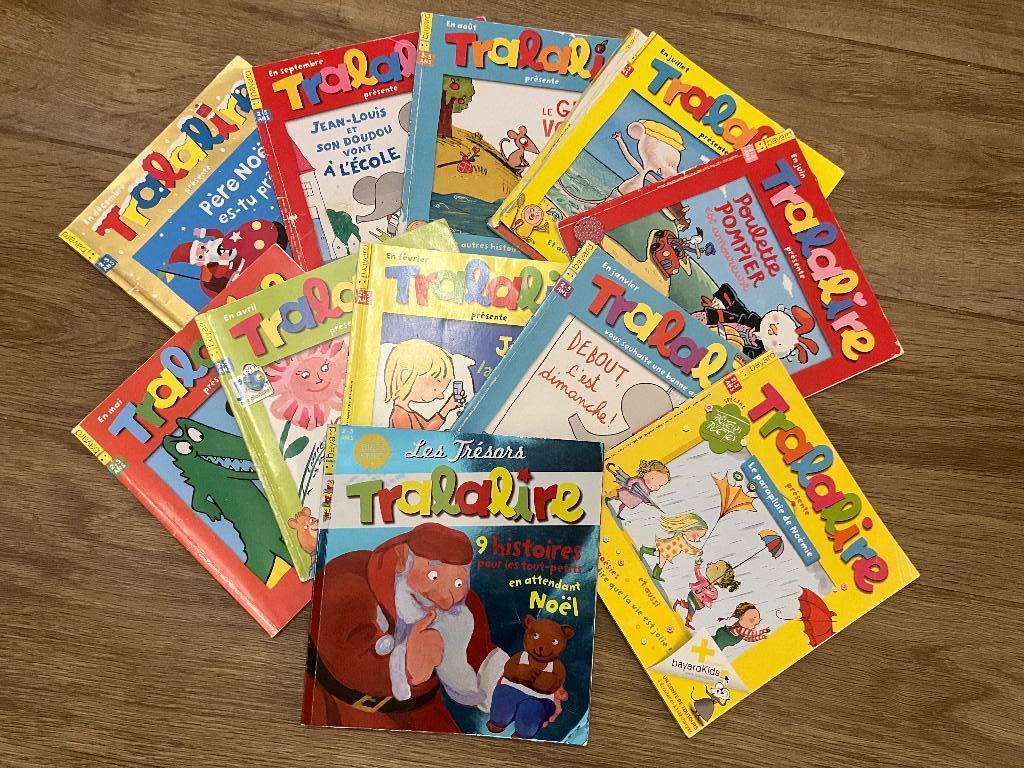 lot de livres Bayard Tralalire (2-5 ans), Enlèvement, Utilisé