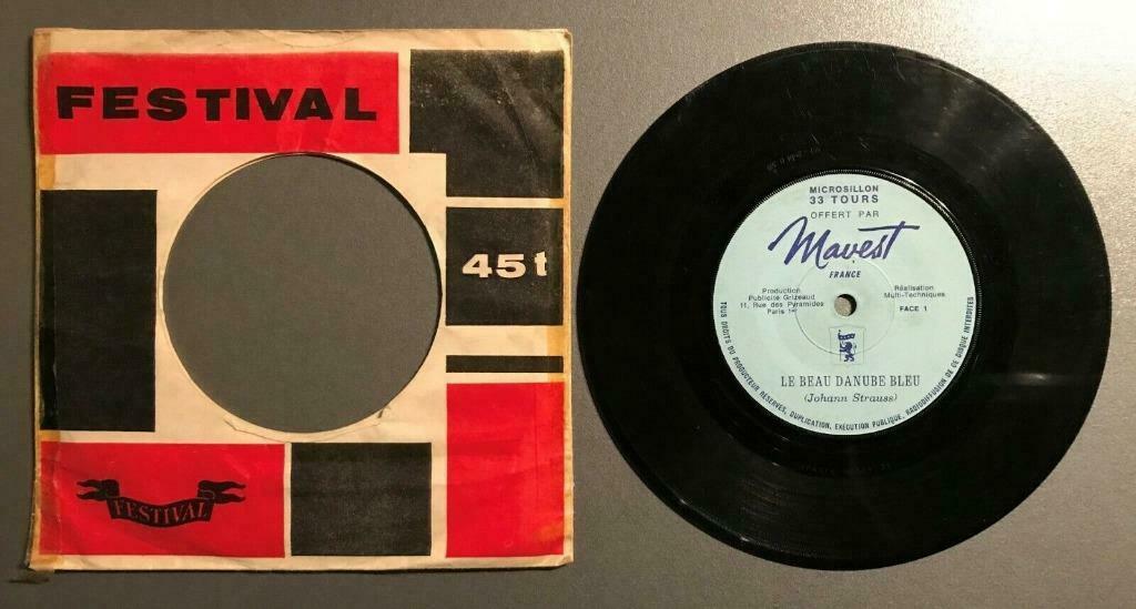Vinyle de Johann Strauss, Ophalen of Verzenden, Gebruikt, Overige genres, Single