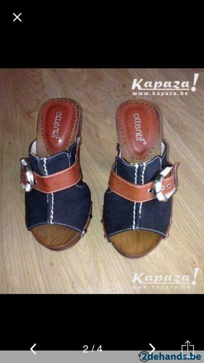 Zomer schoenen dames maat 37, Ophalen of Verzenden, Gedragen, Zwart