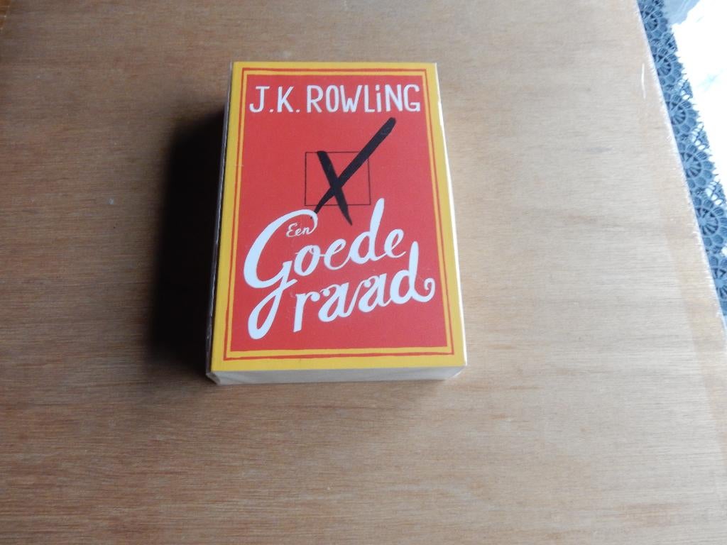 nr.321 - Een goede raad - J.K. Rowling - roman, Enlèvement ou Envoi