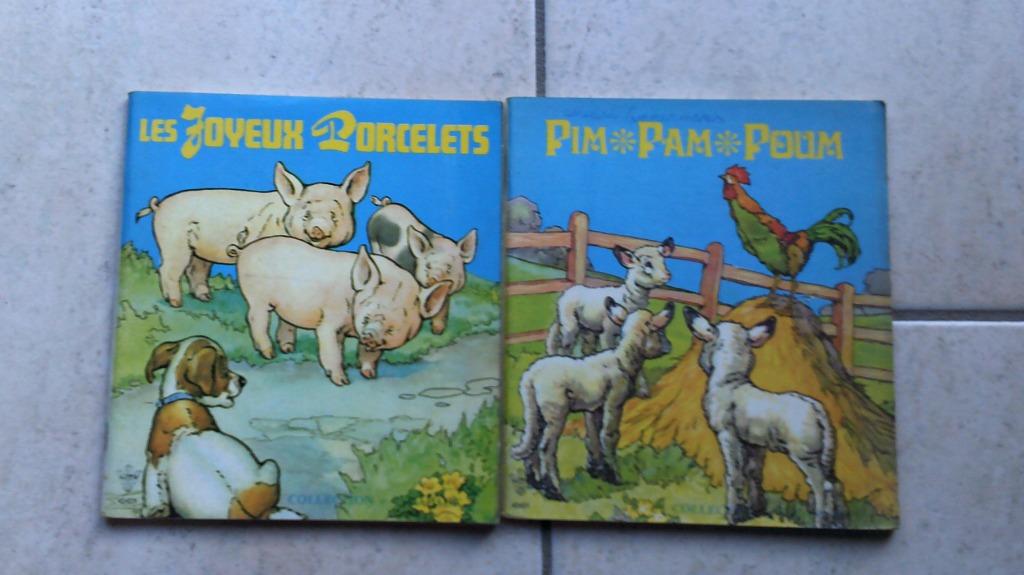 "PIM&PAM&POUM"/"LES JOYEUX PORCELETS"-COLLECTION APADE, Enlèvement ou Envoi, JEANINE MARIE/ANCELET