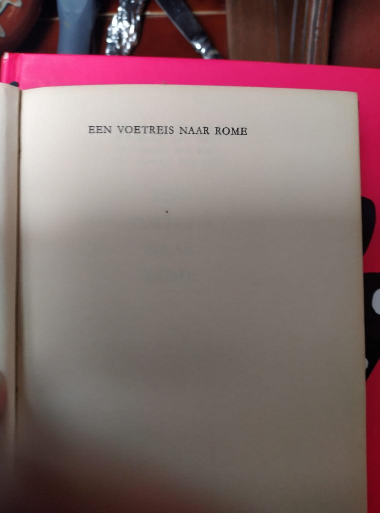 De ceder, Bertus Aafjes, een voetreis naar Rome, Enlèvement ou Envoi